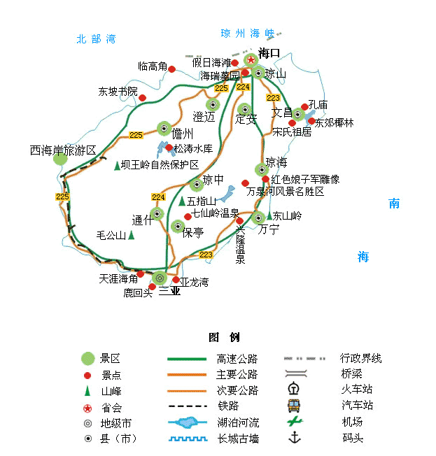 [行游]我的"自行车 海南岛 环岛骑行"计划